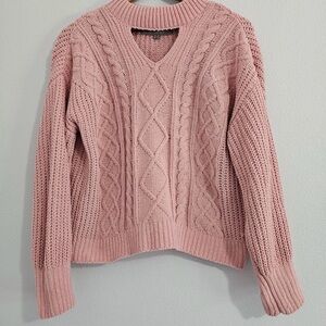 Absolutely Famous - Cable Sweater